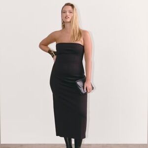 New!‎ Everlane Dream Knit Strapless Dress